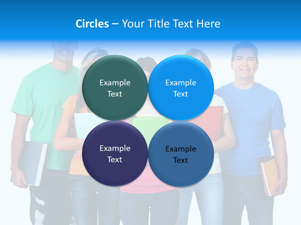 Healthy People Casual PowerPoint Template