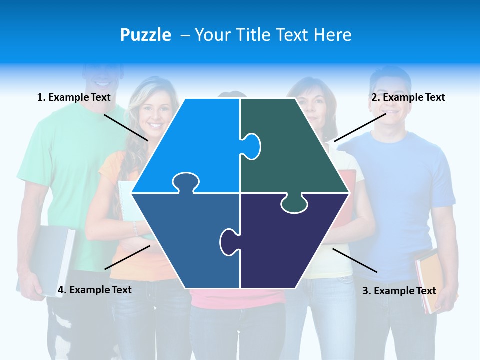 Healthy People Casual PowerPoint Template