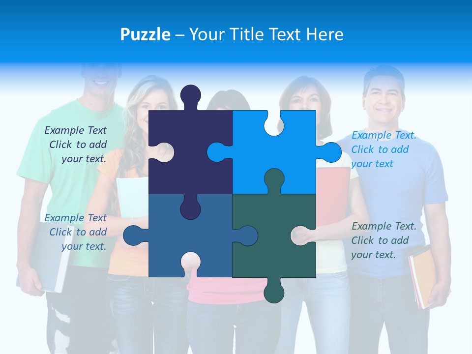 Healthy People Casual PowerPoint Template