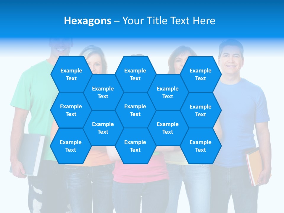 Healthy People Casual PowerPoint Template