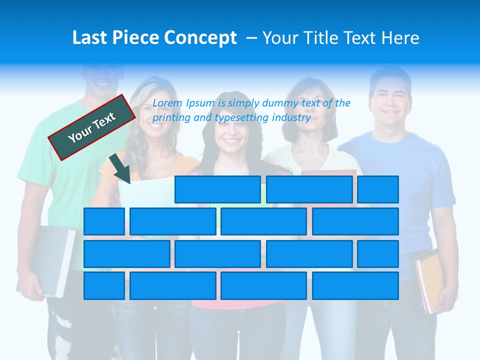 Healthy People Casual PowerPoint Template