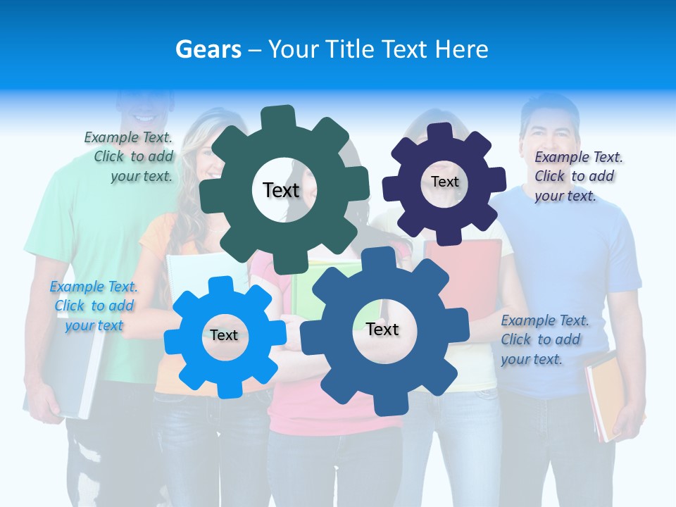 Healthy People Casual PowerPoint Template