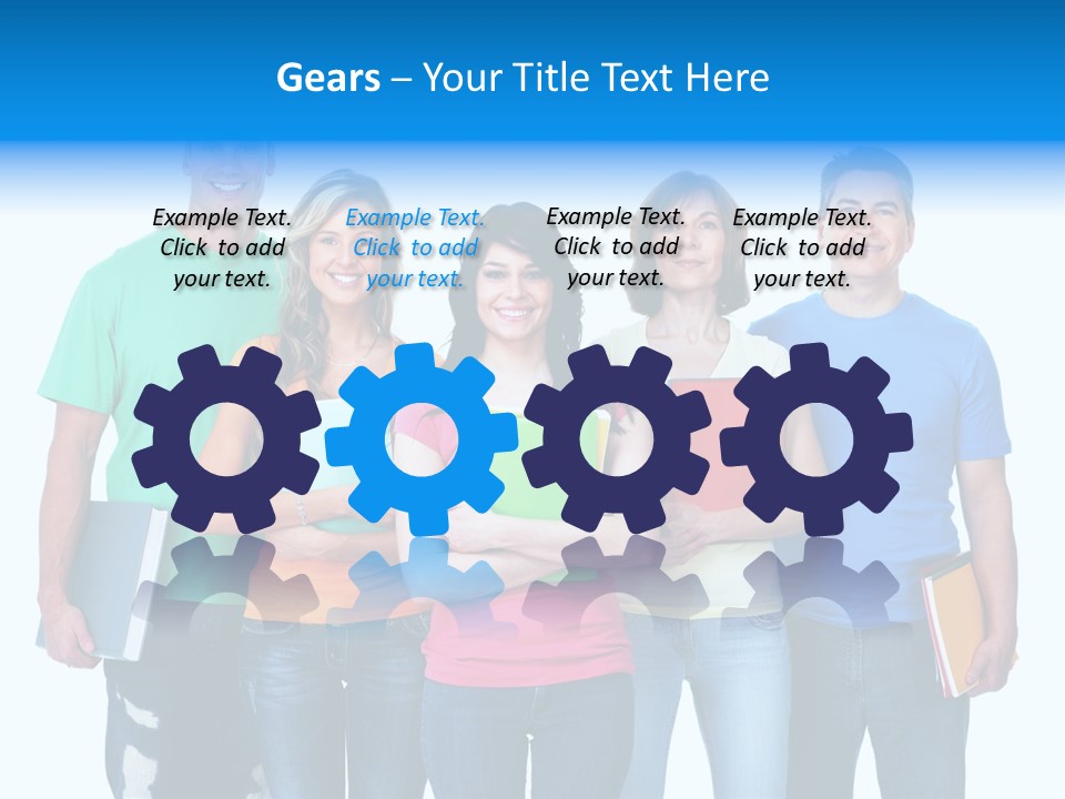 Healthy People Casual PowerPoint Template