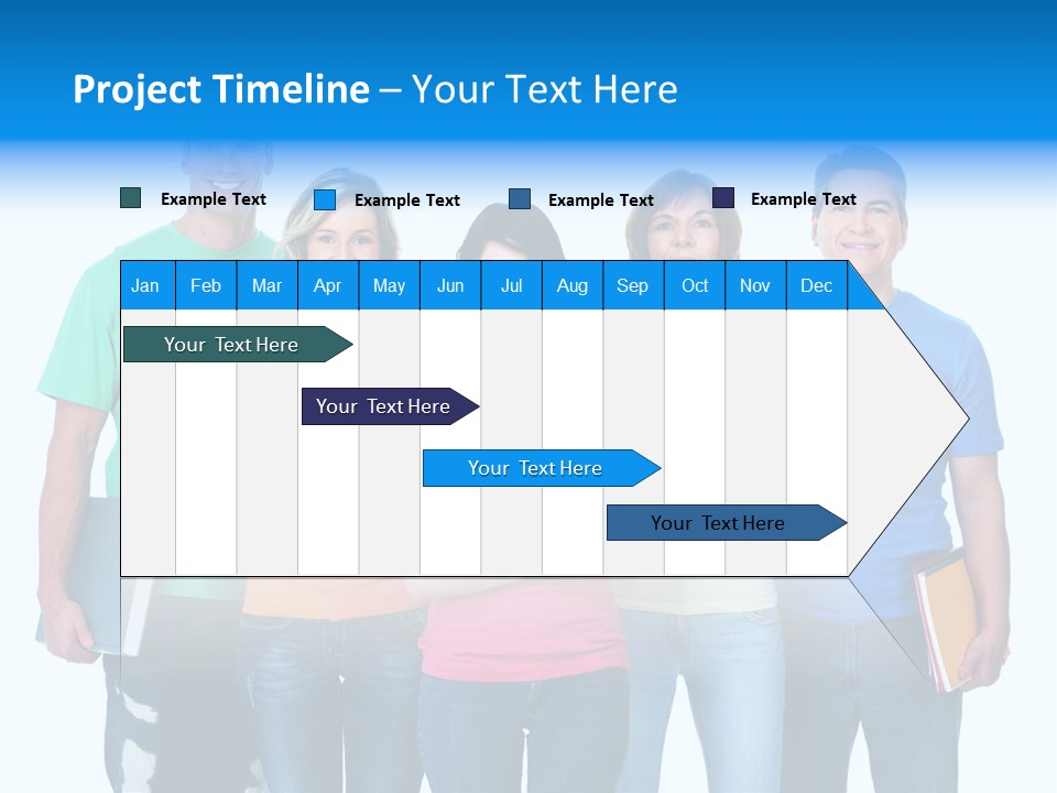 Healthy People Casual PowerPoint Template