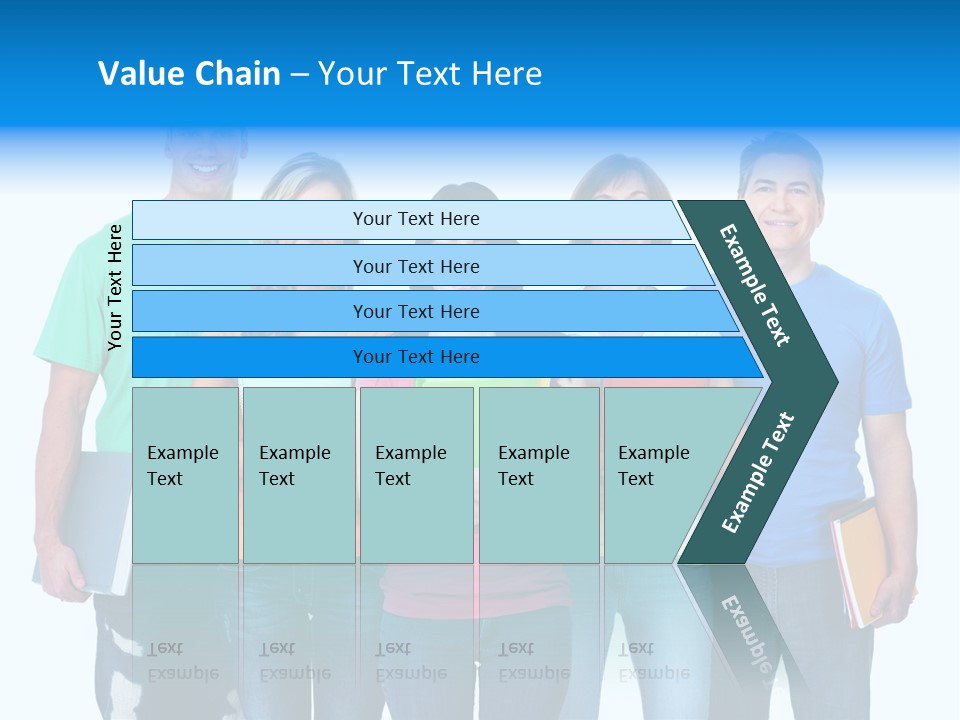 Healthy People Casual PowerPoint Template
