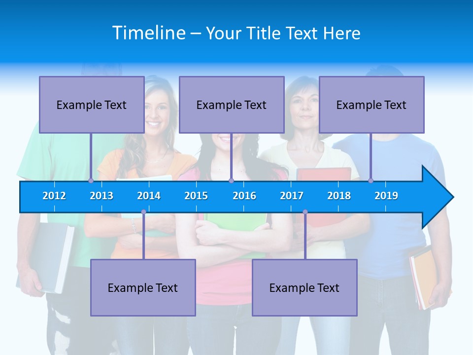 Healthy People Casual PowerPoint Template