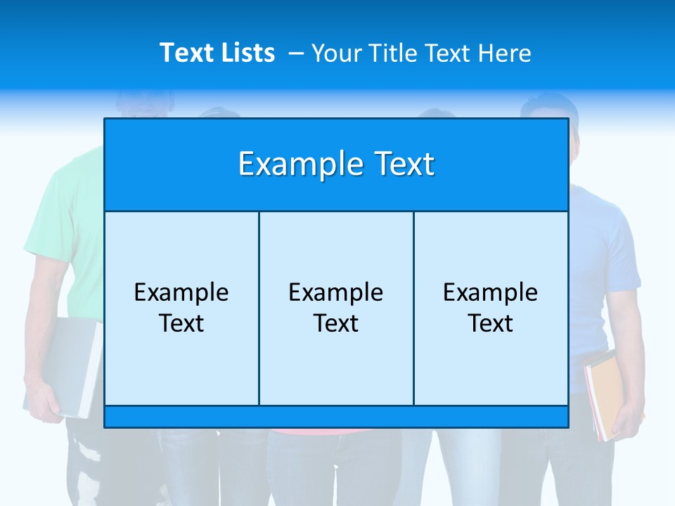 Healthy People Casual PowerPoint Template