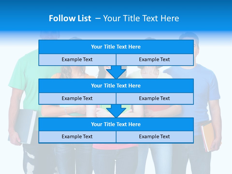 Healthy People Casual PowerPoint Template