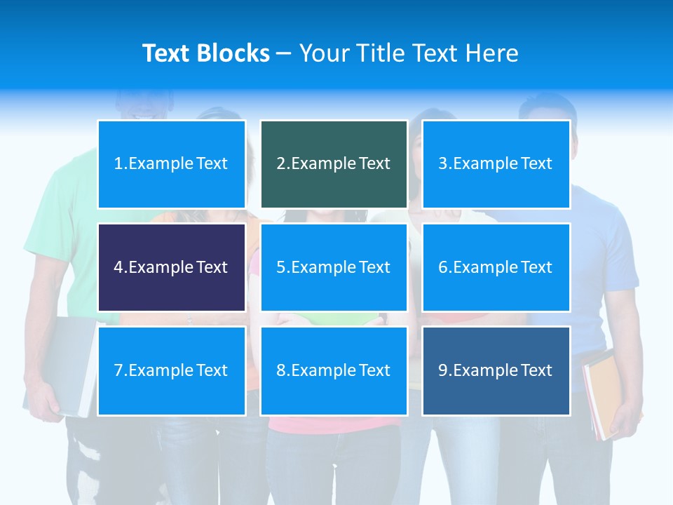 Healthy People Casual PowerPoint Template