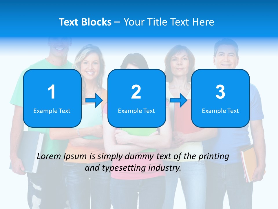 Healthy People Casual PowerPoint Template