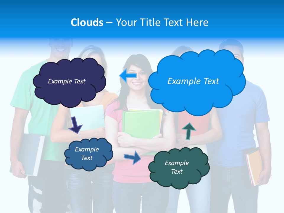 Healthy People Casual PowerPoint Template