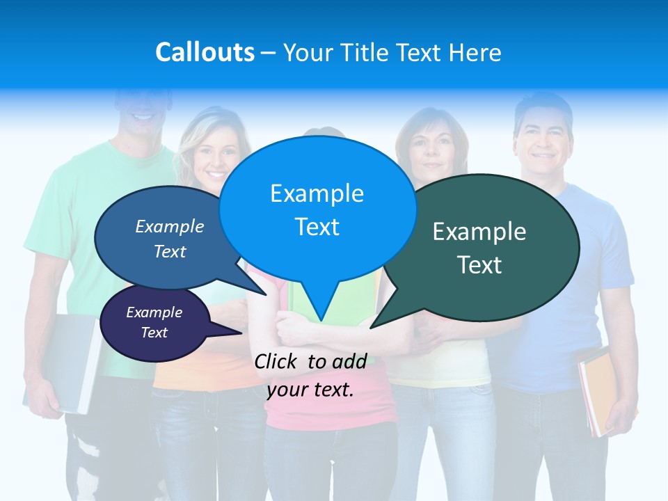 Healthy People Casual PowerPoint Template