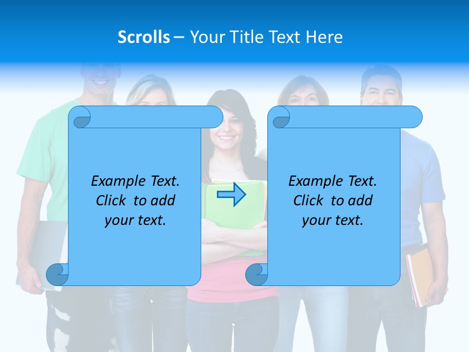 Healthy People Casual PowerPoint Template
