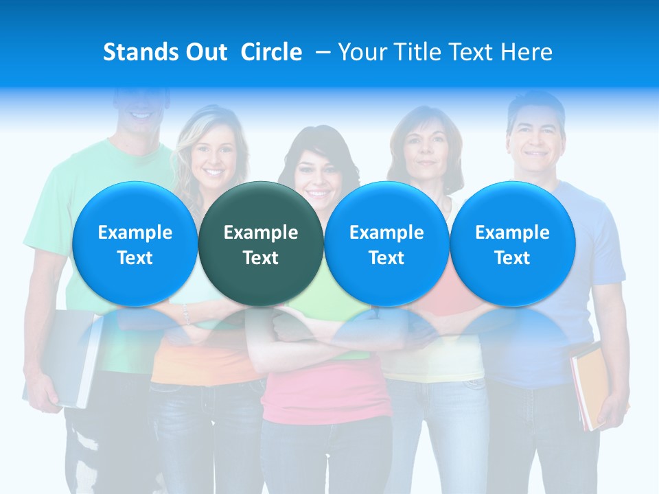 Healthy People Casual PowerPoint Template