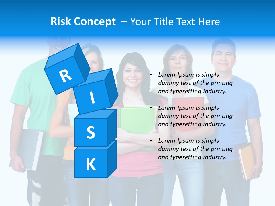 Healthy People Casual PowerPoint Template