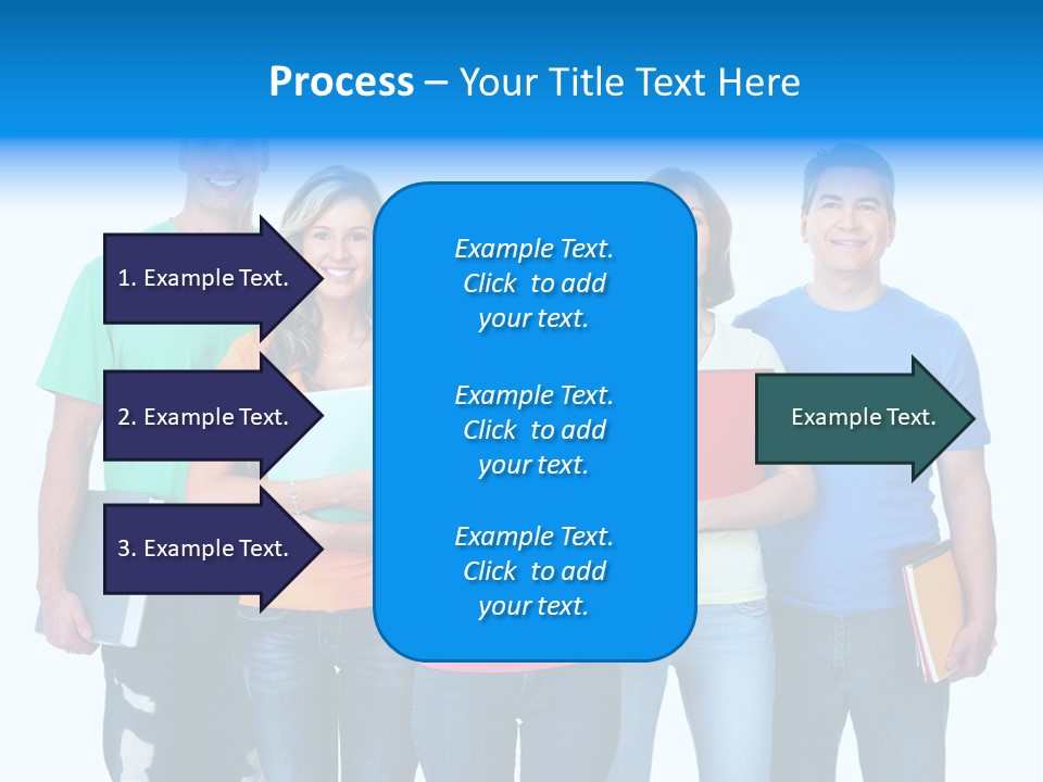 Healthy People Casual PowerPoint Template