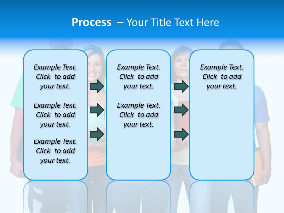 Healthy People Casual PowerPoint Template