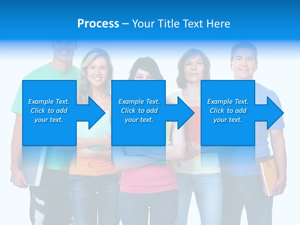 Healthy People Casual PowerPoint Template