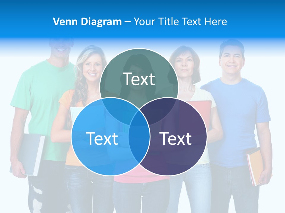 Healthy People Casual PowerPoint Template