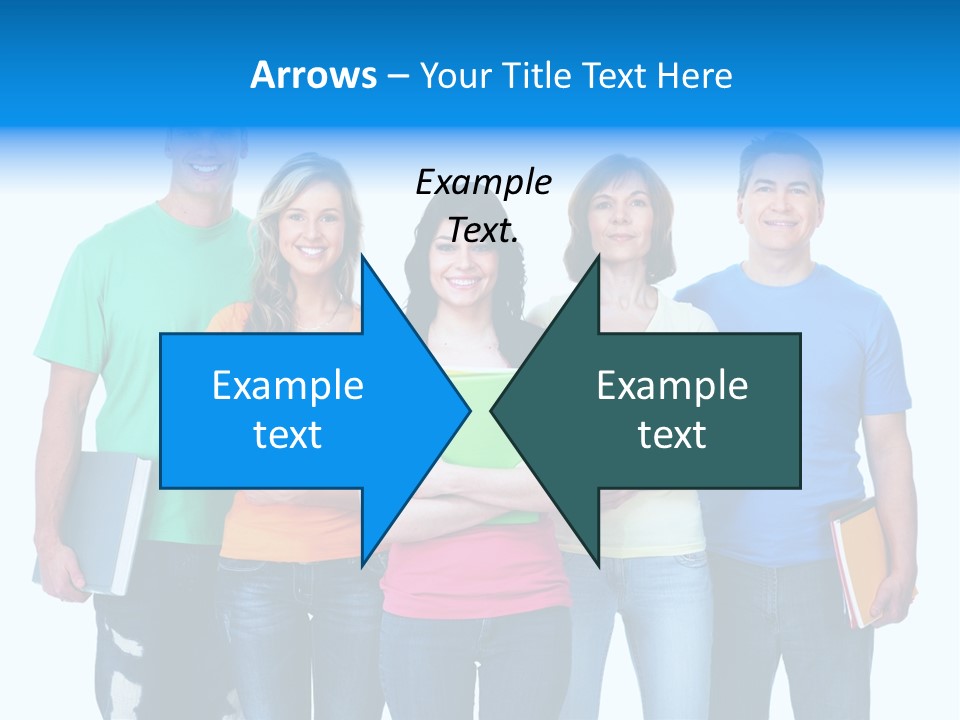 Healthy People Casual PowerPoint Template