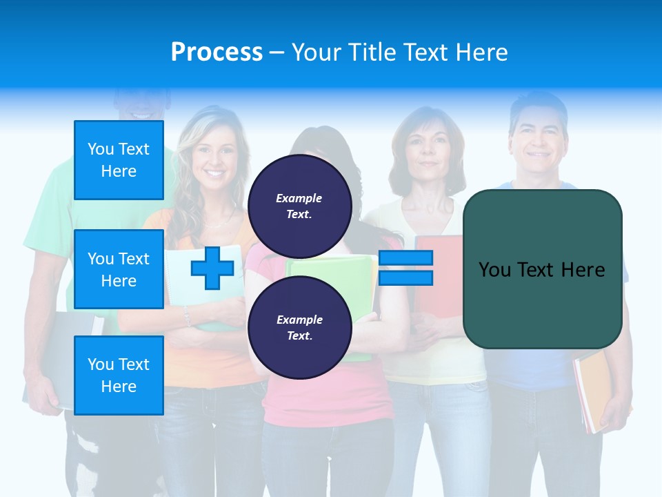 Healthy People Casual PowerPoint Template