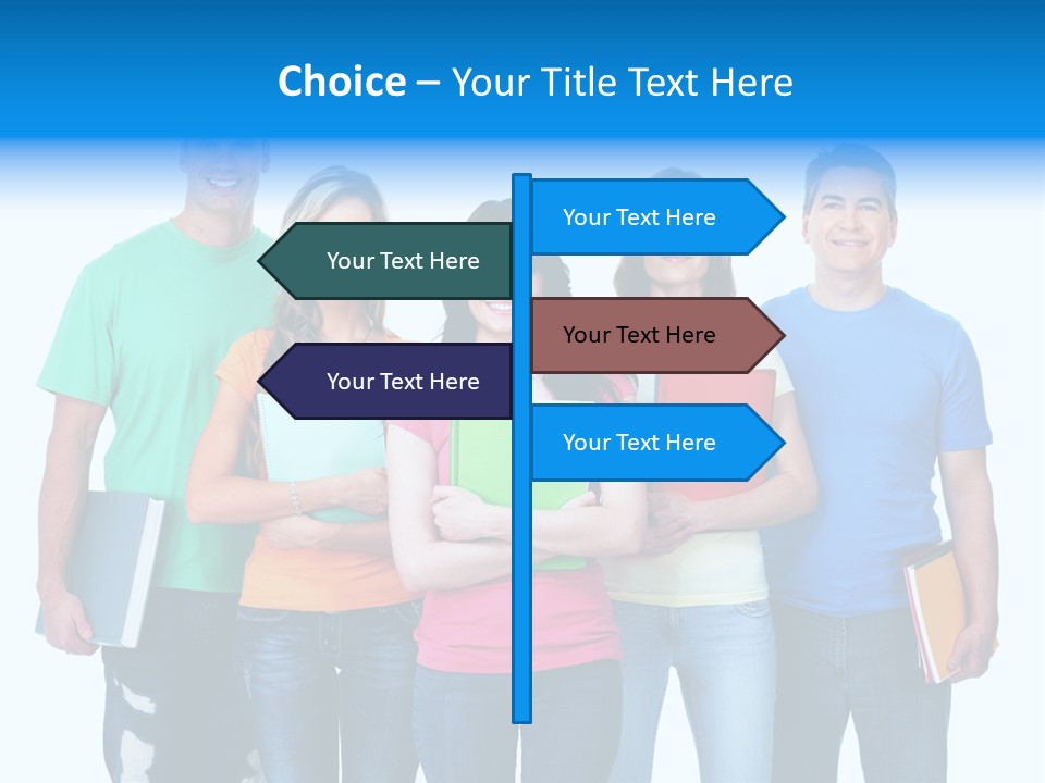 Healthy People Casual PowerPoint Template