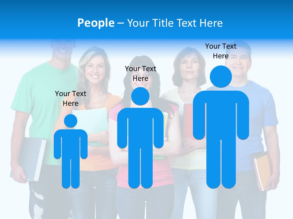 Healthy People Casual PowerPoint Template