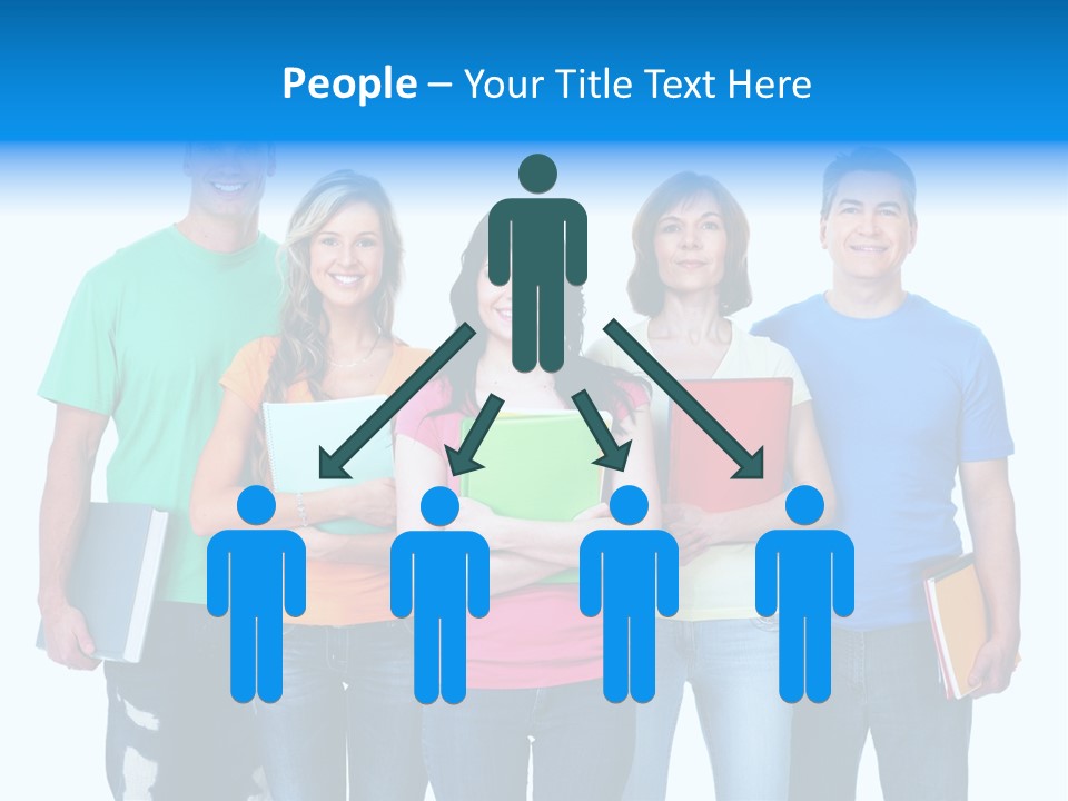 Healthy People Casual PowerPoint Template