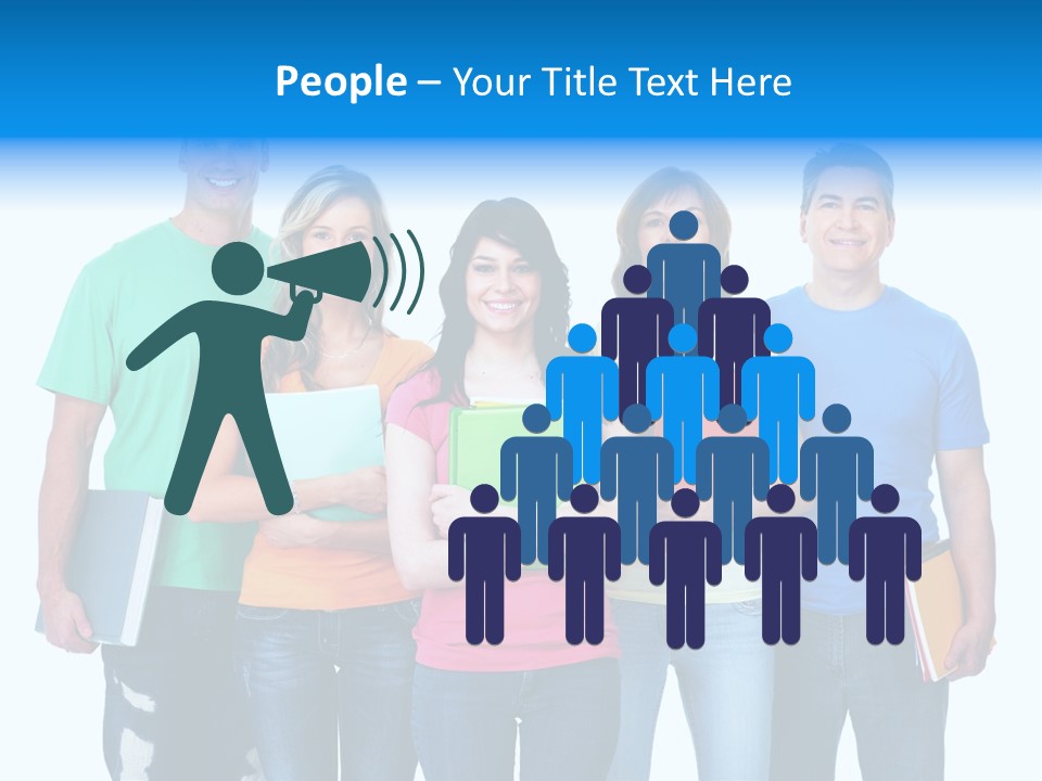 Healthy People Casual PowerPoint Template