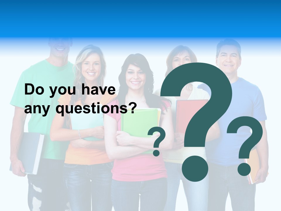 Healthy People Casual PowerPoint Template