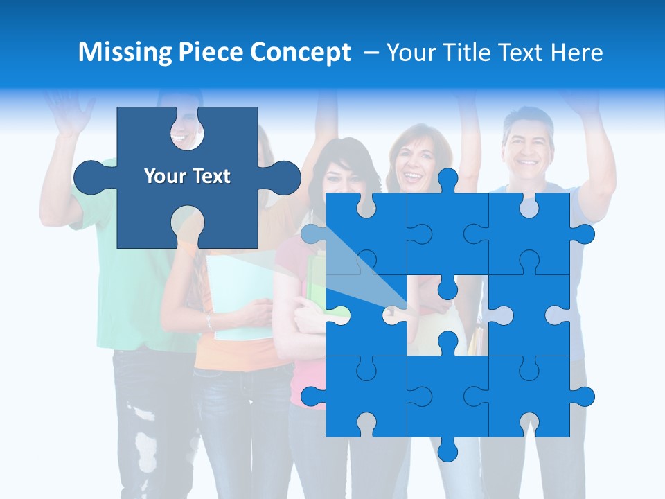 Isolate White Book PowerPoint Template