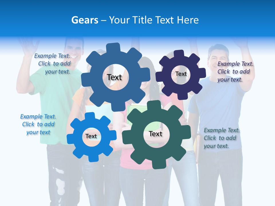 Isolate White Book PowerPoint Template