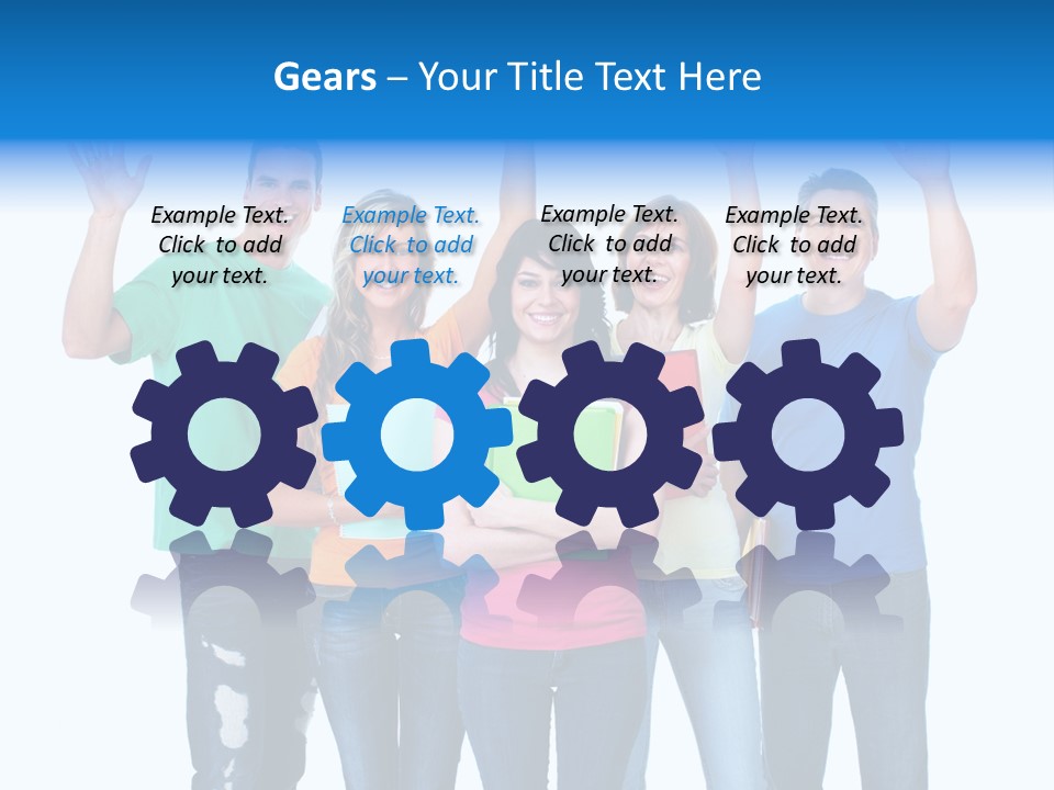 Isolate White Book PowerPoint Template