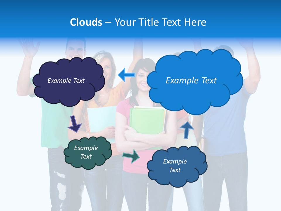 Isolate White Book PowerPoint Template