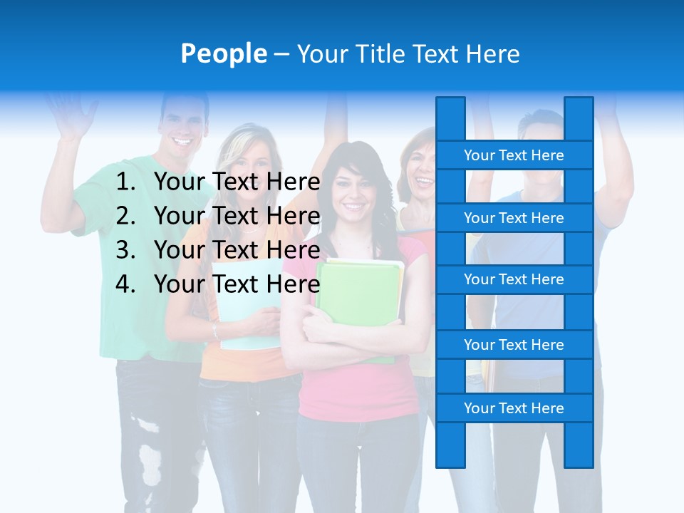 Isolate White Book PowerPoint Template