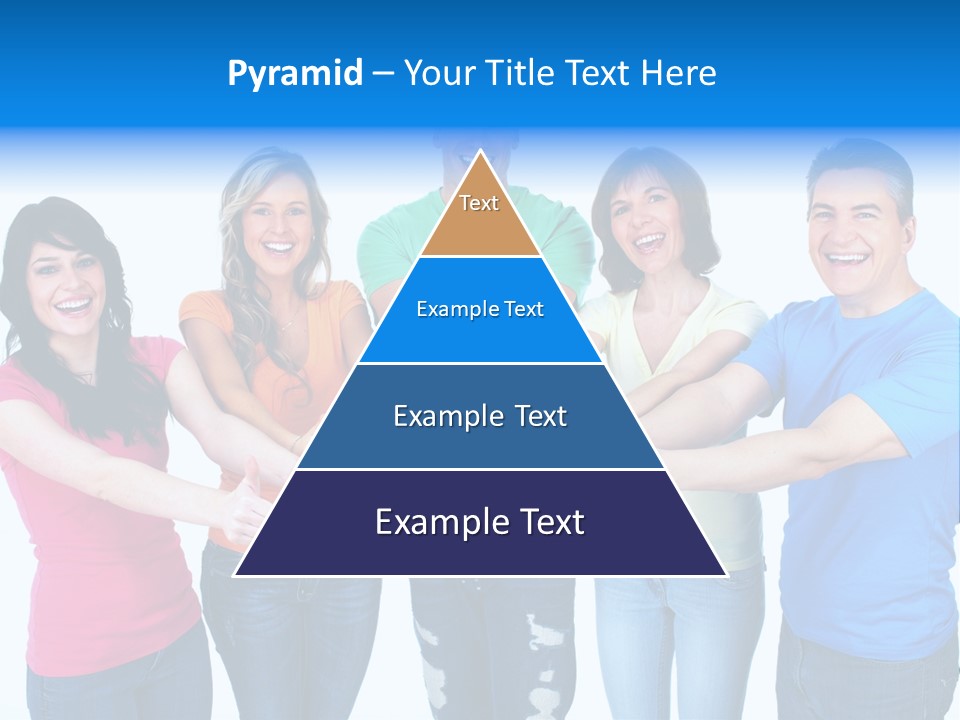 Group Isolated United PowerPoint Template