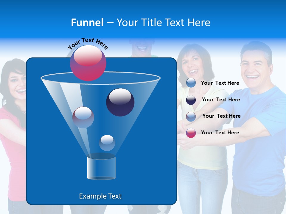 Group Isolated United PowerPoint Template