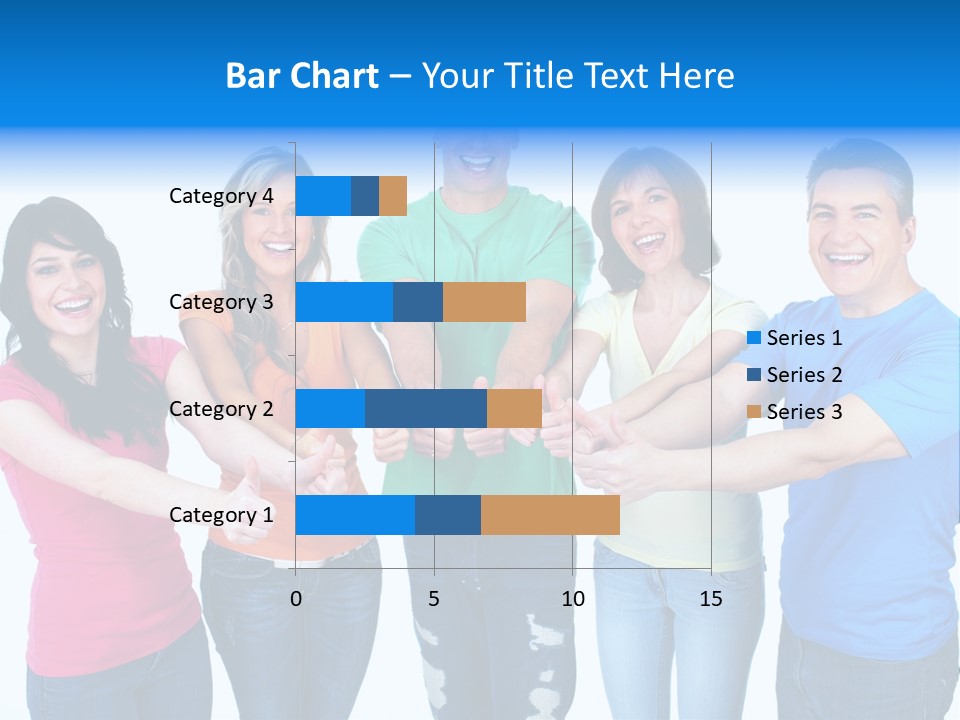Group Isolated United PowerPoint Template