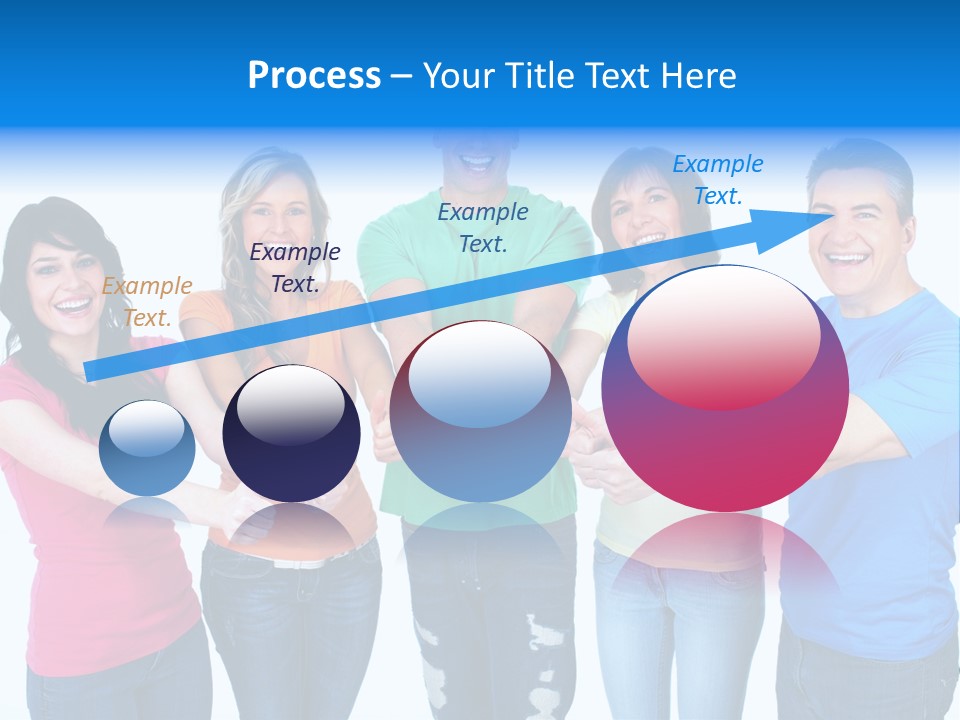 Group Isolated United PowerPoint Template