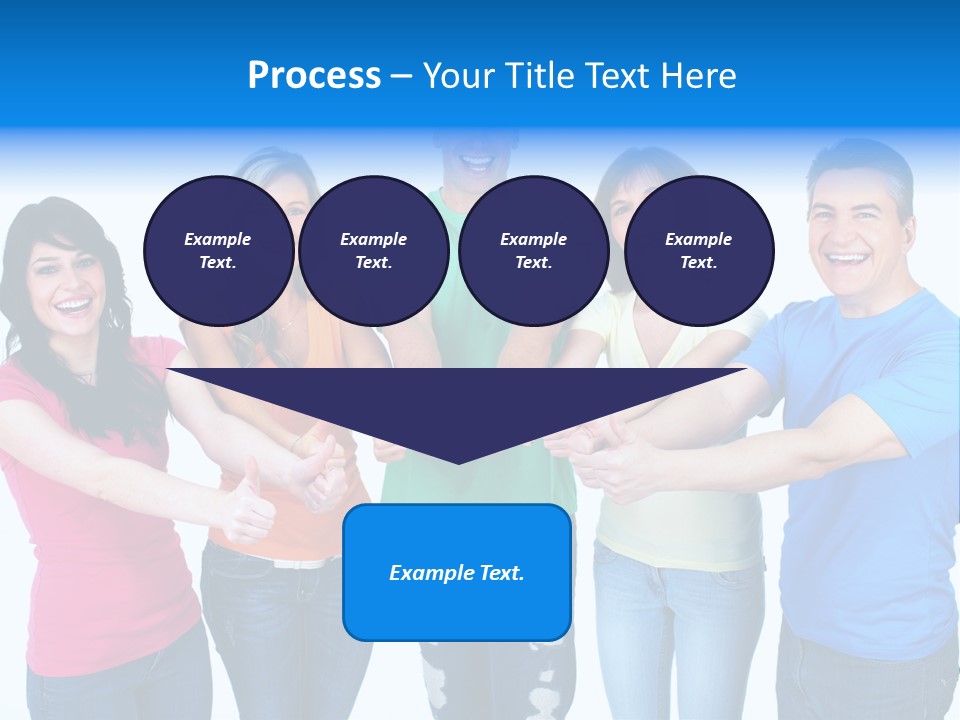 Group Isolated United PowerPoint Template
