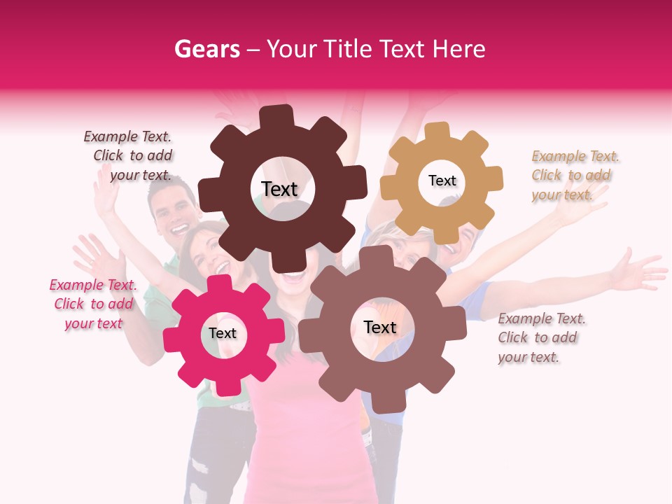 Family Isolated Person PowerPoint Template