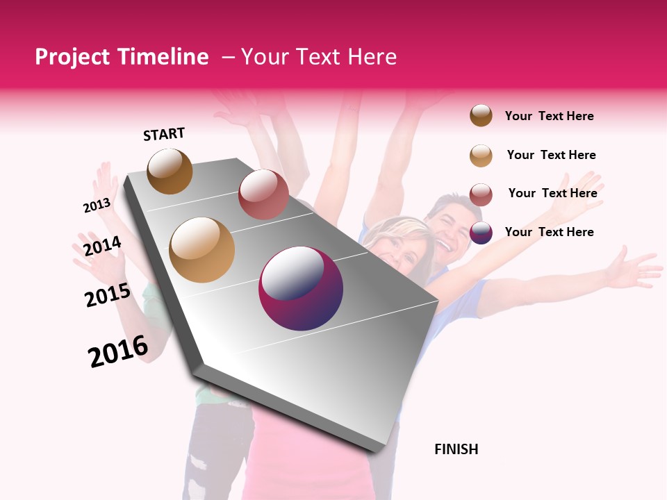 Family Isolated Person PowerPoint Template