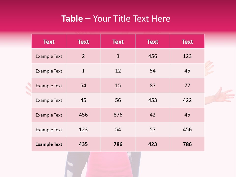 Family Isolated Person PowerPoint Template