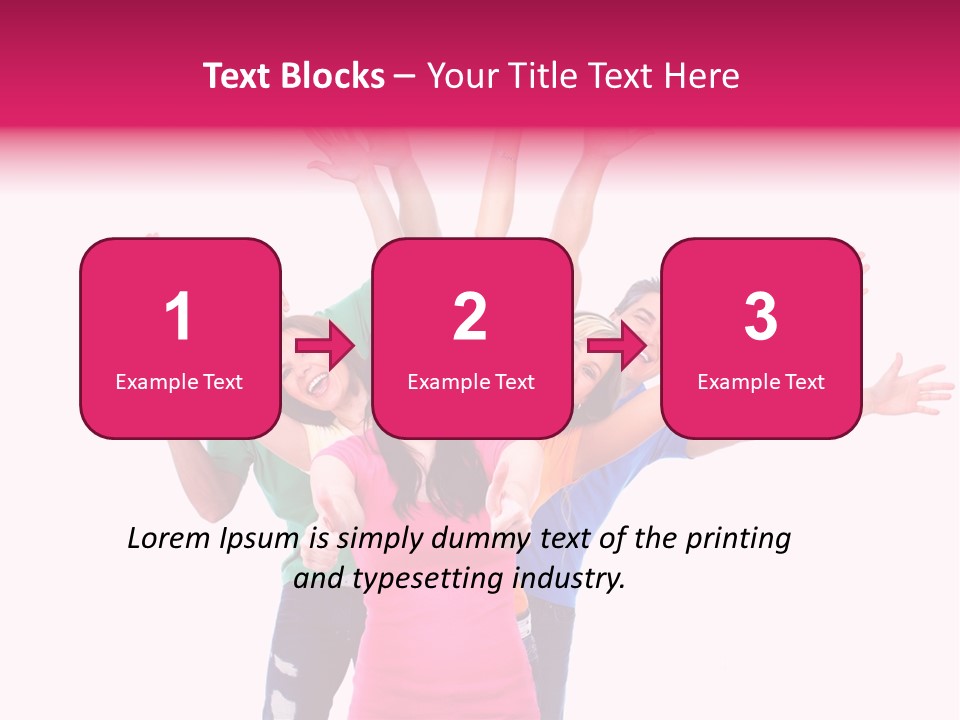 Family Isolated Person PowerPoint Template