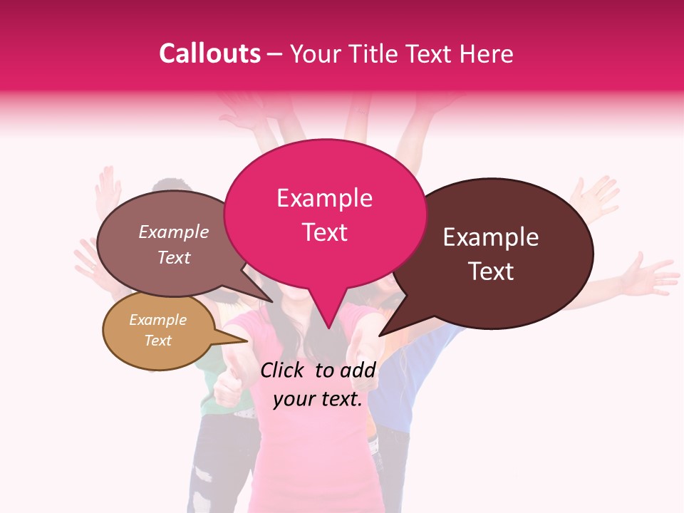 Family Isolated Person PowerPoint Template