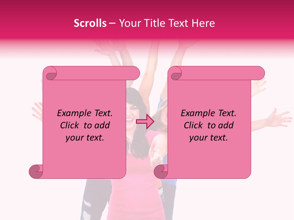 Family Isolated Person PowerPoint Template