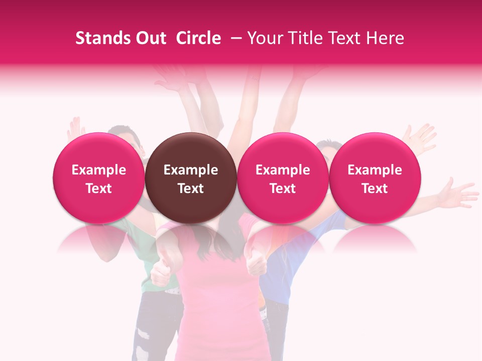 Family Isolated Person PowerPoint Template