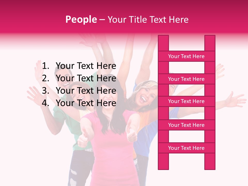 Family Isolated Person PowerPoint Template