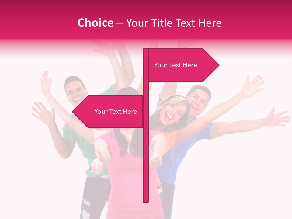 Family Isolated Person PowerPoint Template