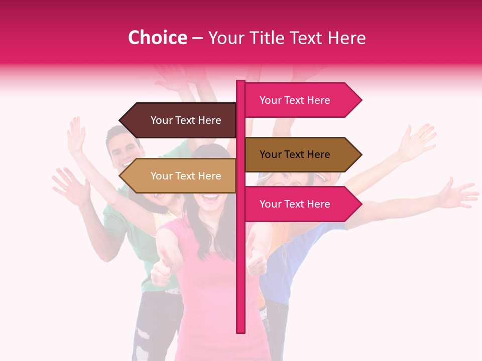 Family Isolated Person PowerPoint Template